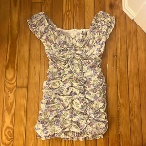 Floral mini dress
